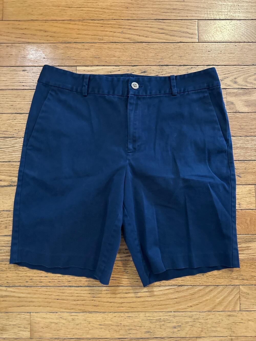 Lauren Ralph Lauren Navy Bermuda Shorts Women’s Size 12 Stretch Chino Career